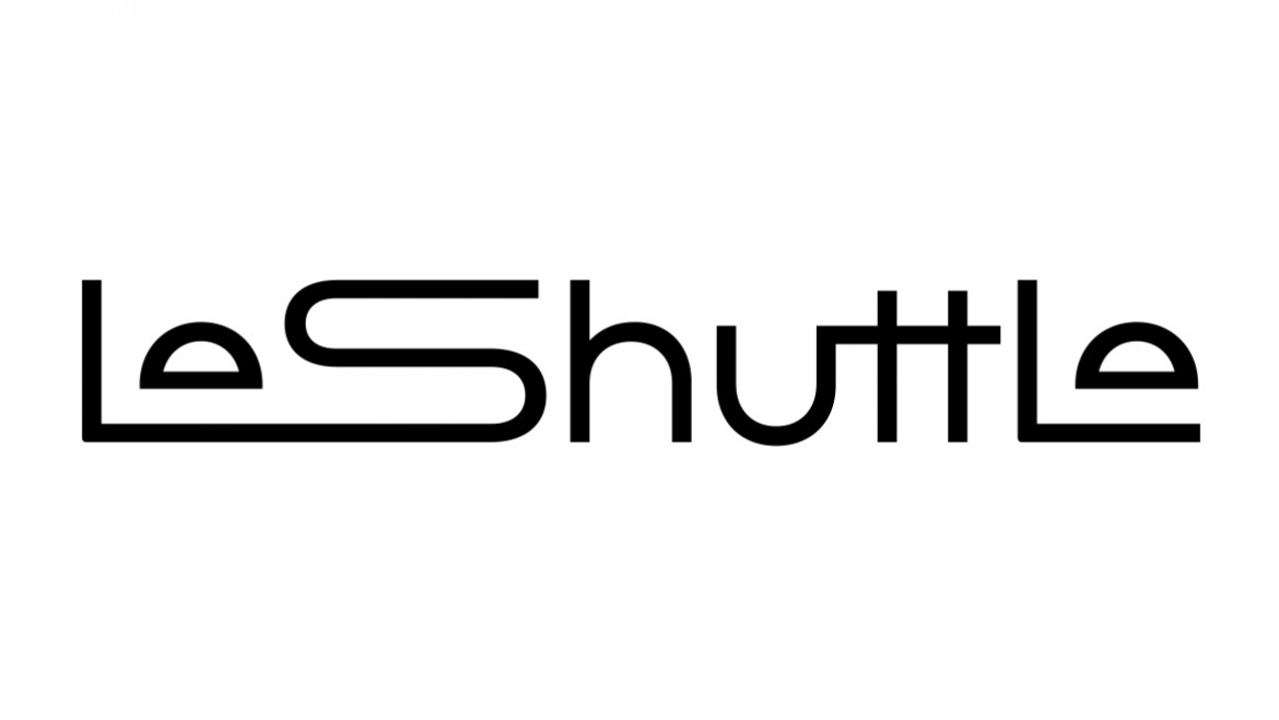 LeShuttle Logo White Background	
